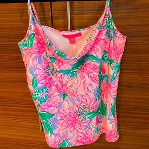 NWT Lilly Pulitzer Pink Blossom Top